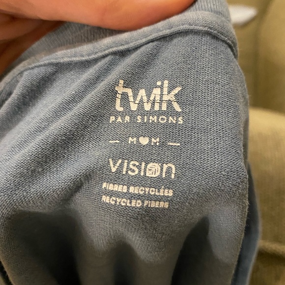 TWIK Visions π Floor Length Cotton T-Dress | Medium - Picture 3 of 4